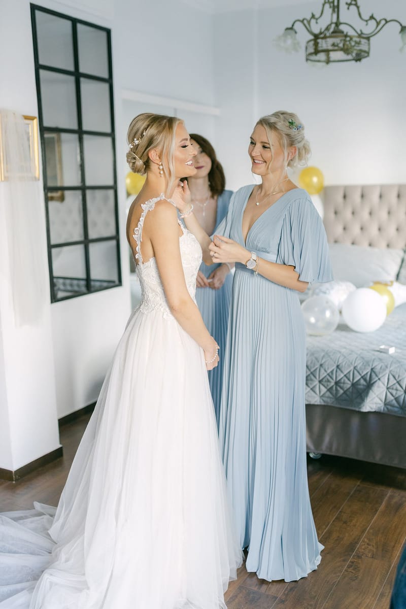 Preparation Bride & Groom 