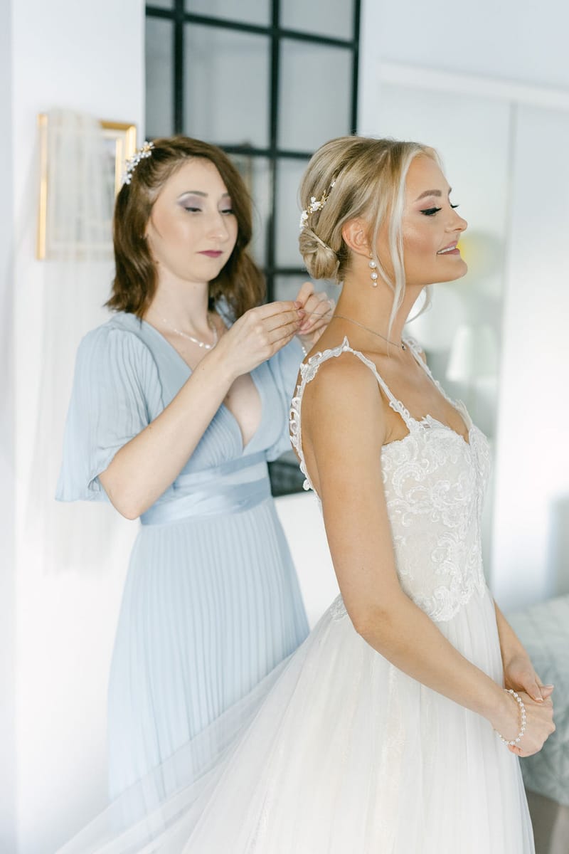 Preparation Bride & Groom 