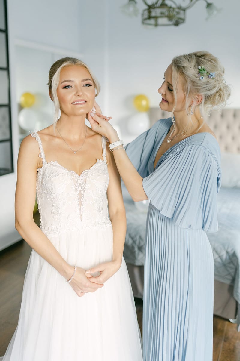 Preparation Bride & Groom 