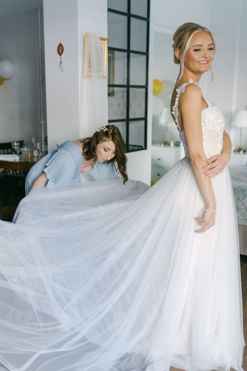 Preparation Bride & Groom 