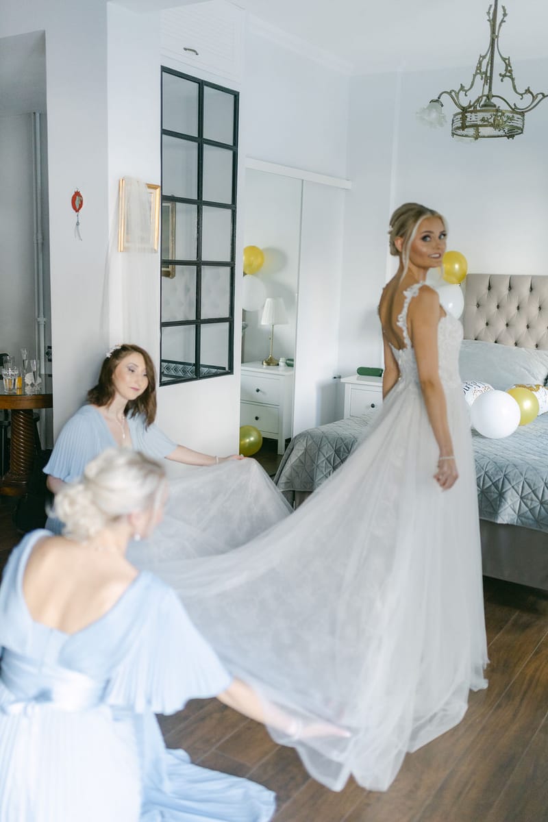 Preparation Bride & Groom 