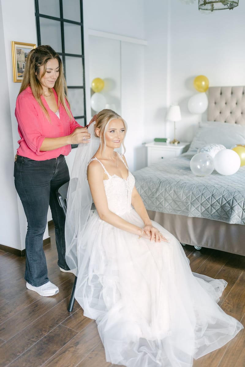 Preparation Bride & Groom 