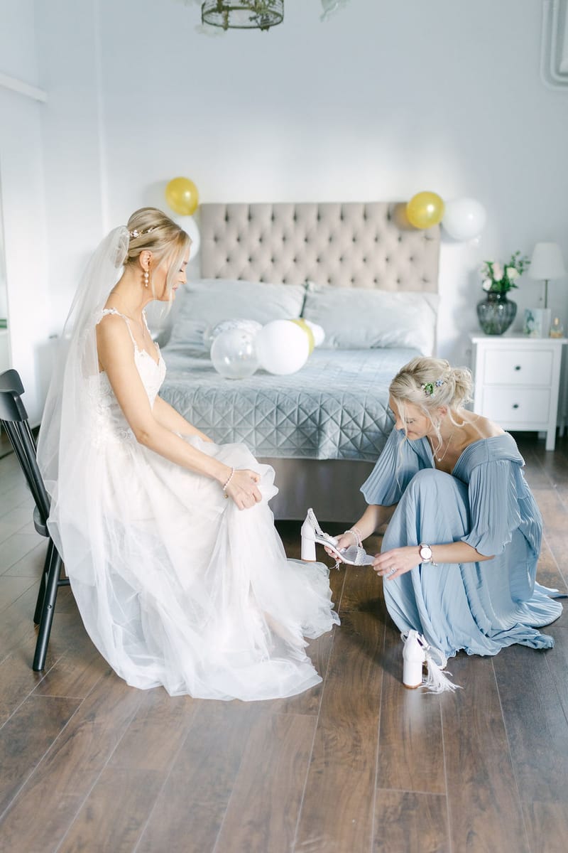 Preparation Bride & Groom 