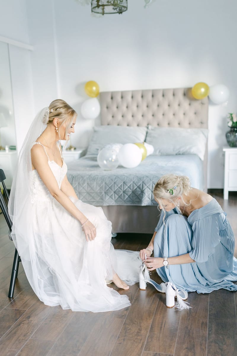 Preparation Bride & Groom 