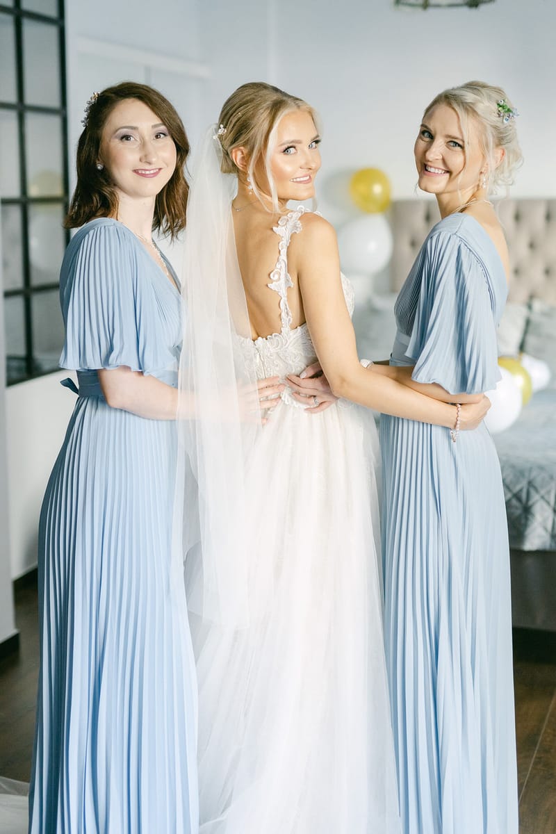 Preparation Bride & Groom 