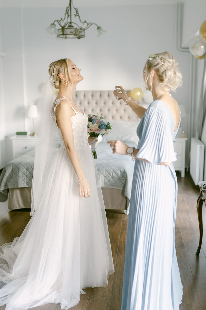 Preparation Bride & Groom 