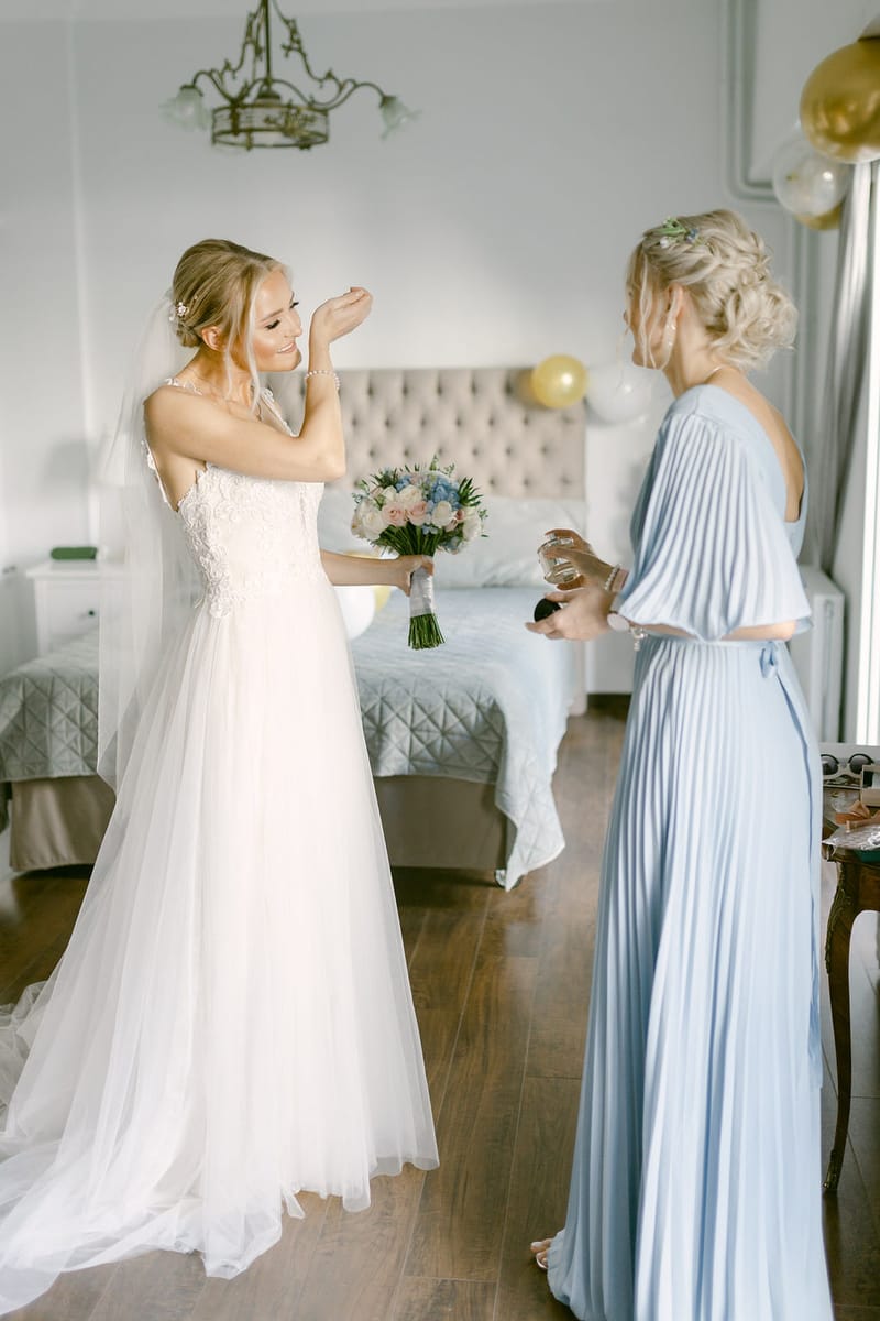 Preparation Bride & Groom 