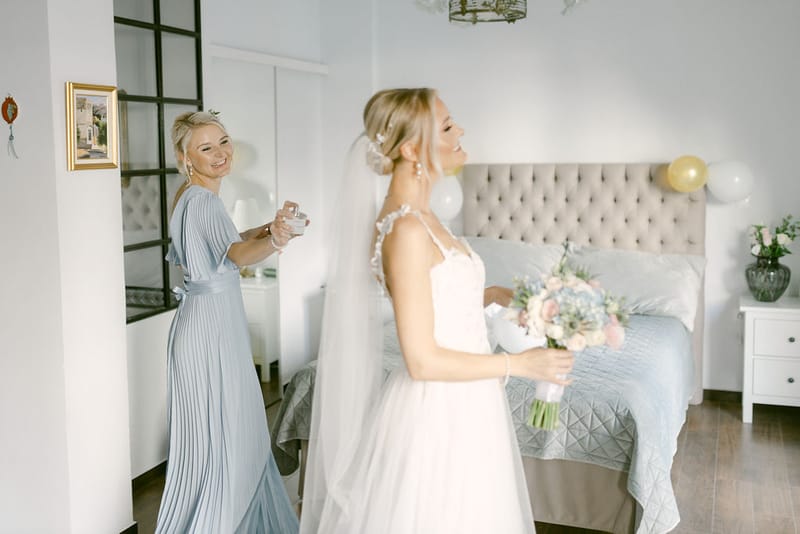 Preparation Bride & Groom 