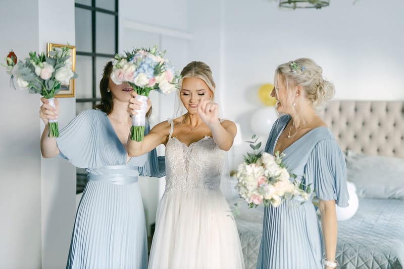 Preparation Bride & Groom 