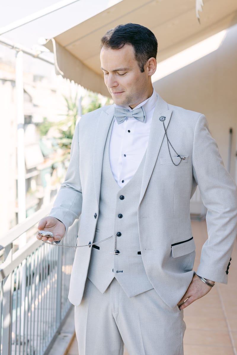 Preparation Bride & Groom 