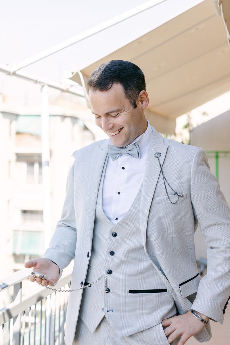 Preparation Bride & Groom 