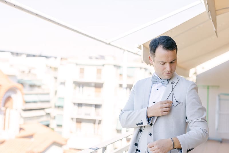 Preparation Bride & Groom 