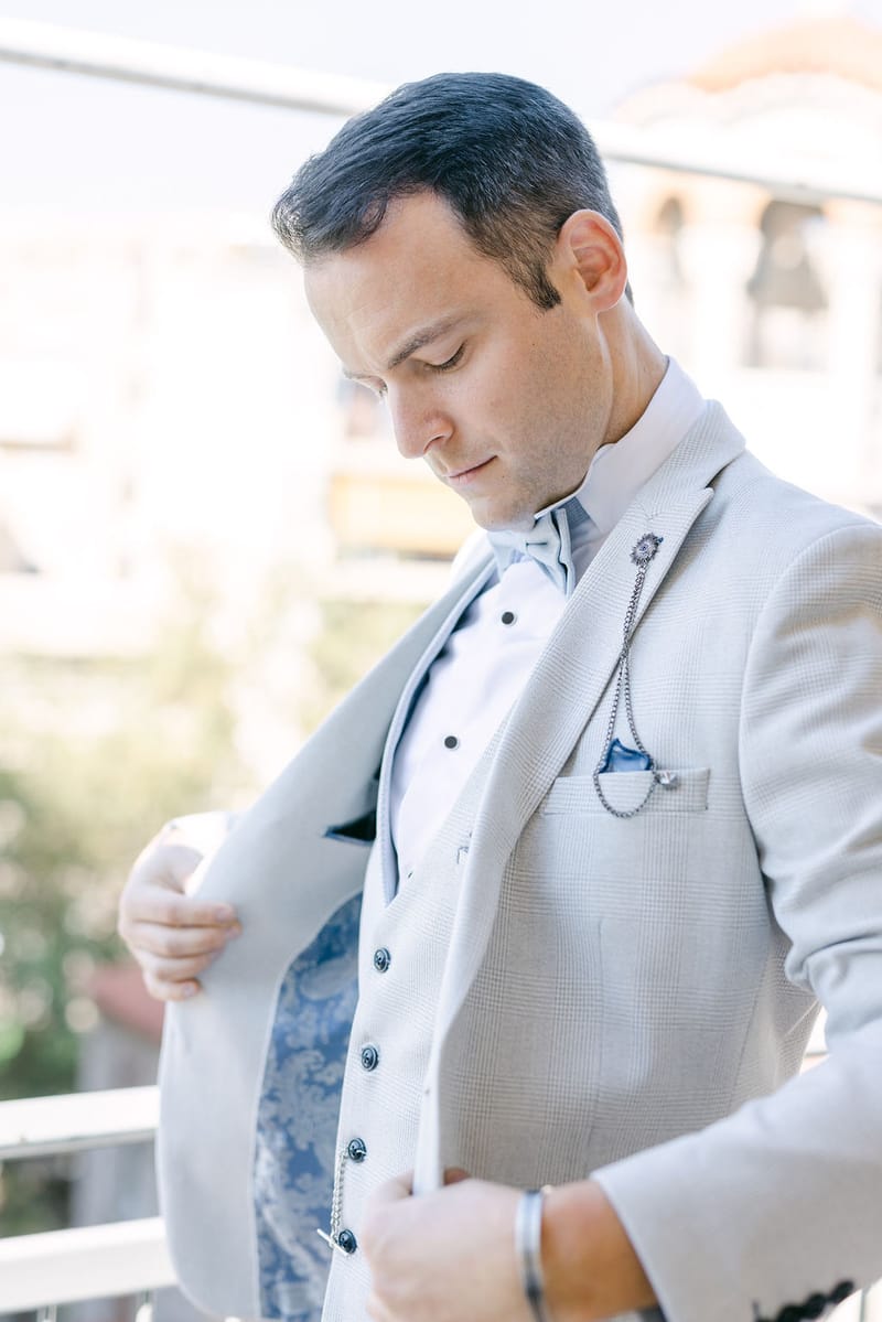 Preparation Bride & Groom 