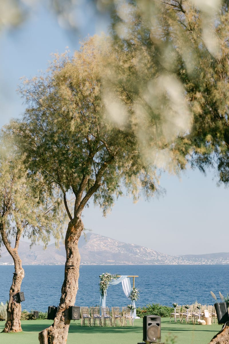 Simona  & Dominic Wedding in the Athenian Riviera