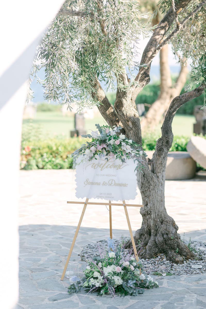 Simona  & Dominic Wedding in the Athenian Riviera