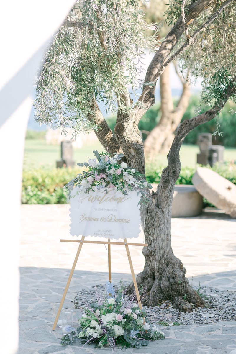 Simona  & Dominic Wedding in the Athenian Riviera