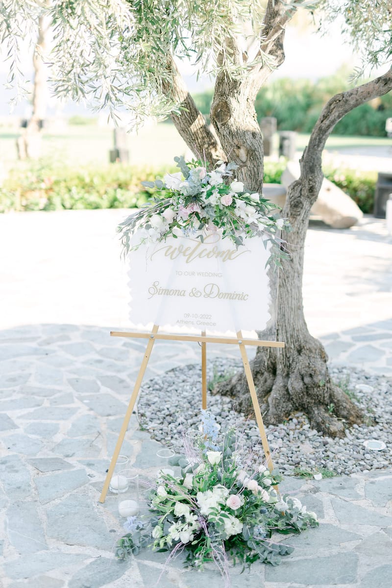 Simona  & Dominic Wedding in the Athenian Riviera