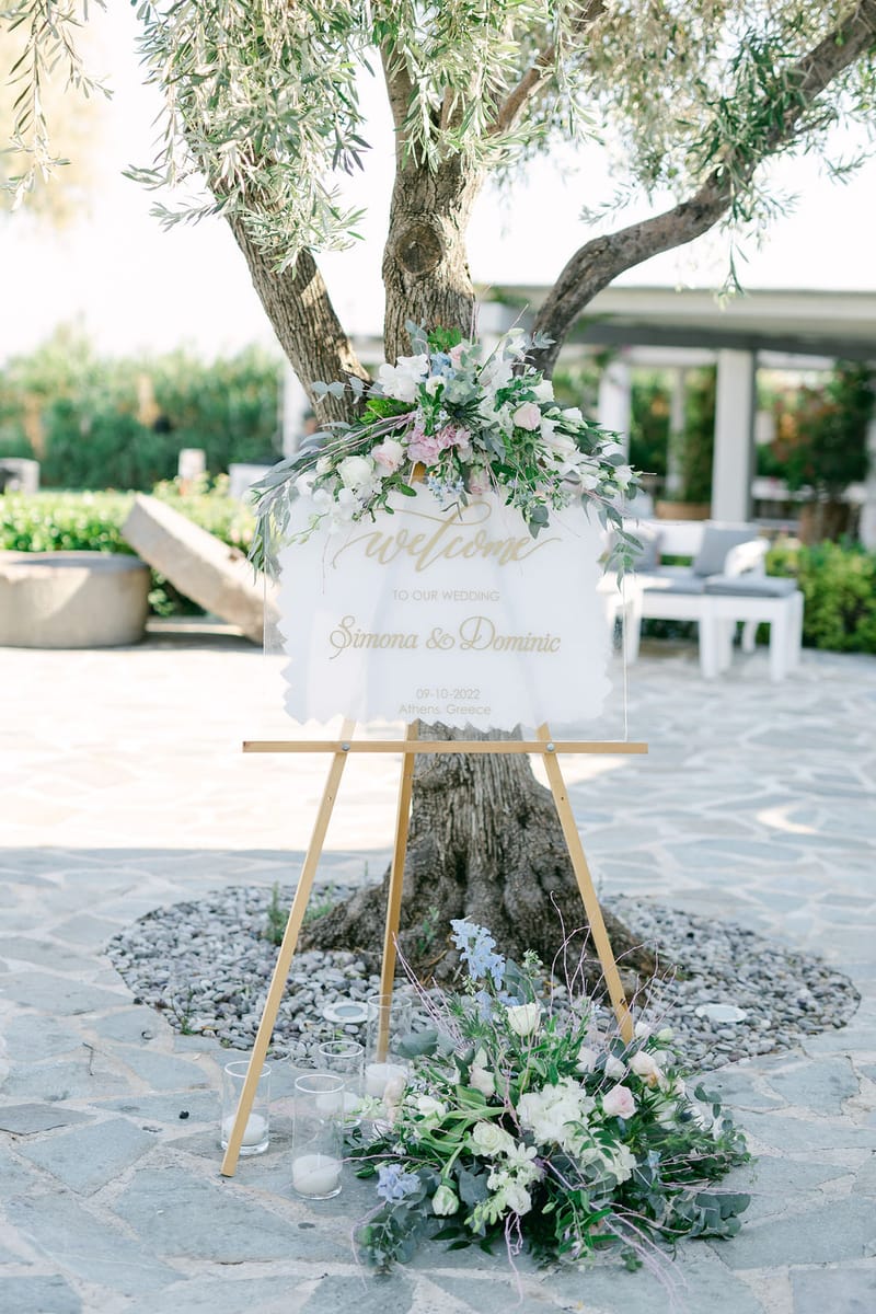 Simona  & Dominic Wedding in the Athenian Riviera