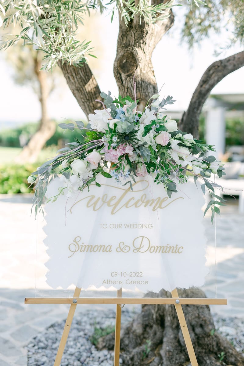 Simona  & Dominic Wedding in the Athenian Riviera