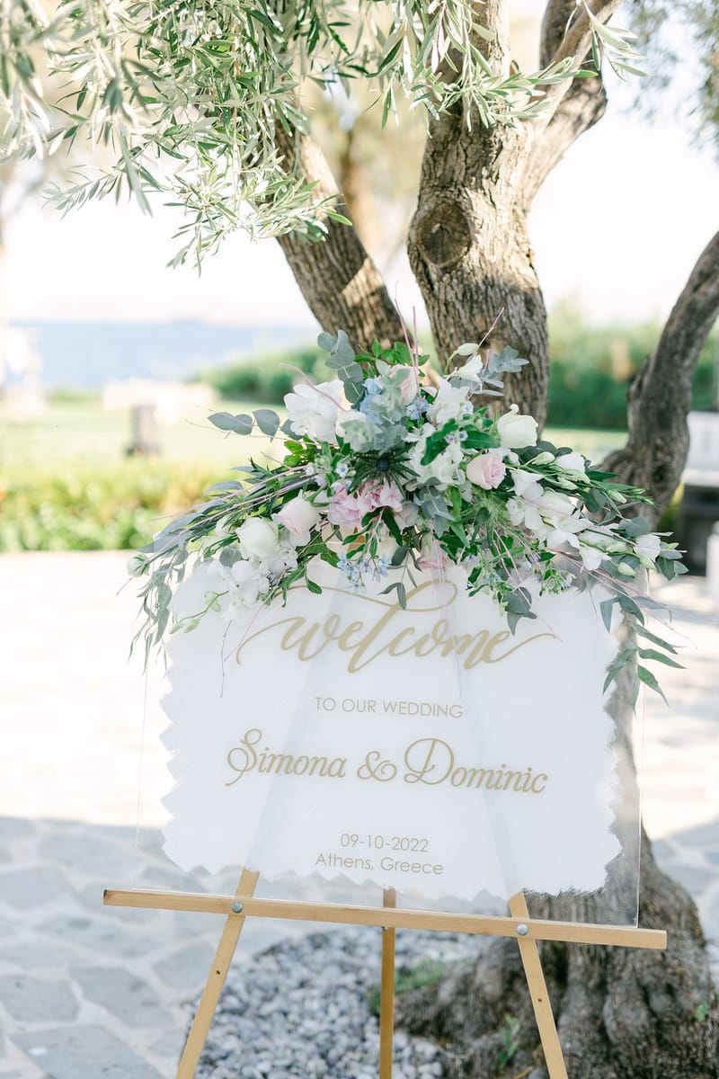 Simona  & Dominic Wedding in the Athenian Riviera