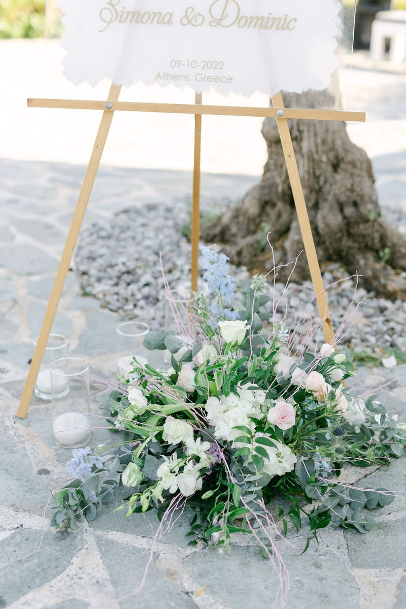 Simona  & Dominic Wedding in the Athenian Riviera