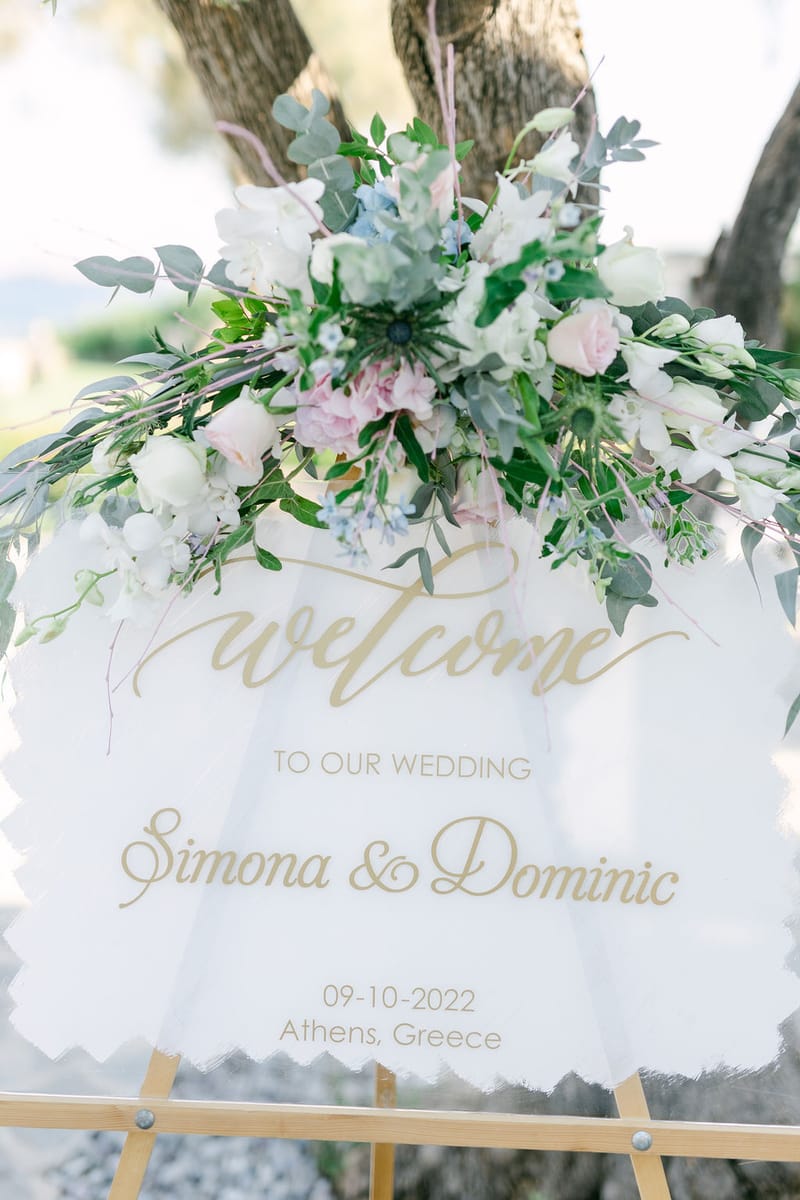 Simona  & Dominic Wedding in the Athenian Riviera