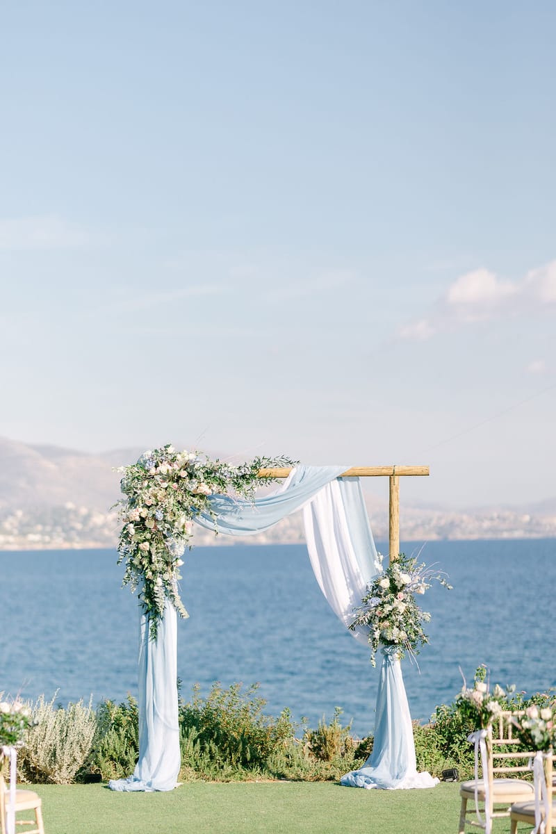 Simona  & Dominic Wedding in the Athenian Riviera