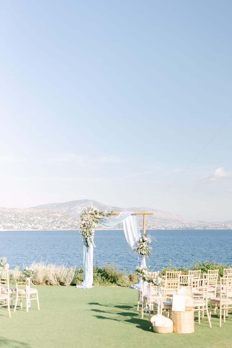Simona  & Dominic Wedding in the Athenian Riviera