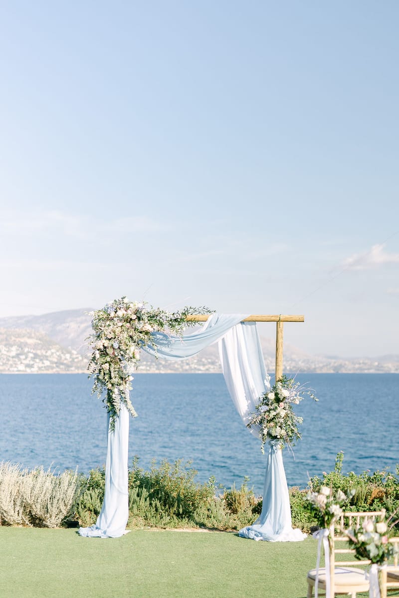Simona  & Dominic Wedding in the Athenian Riviera
