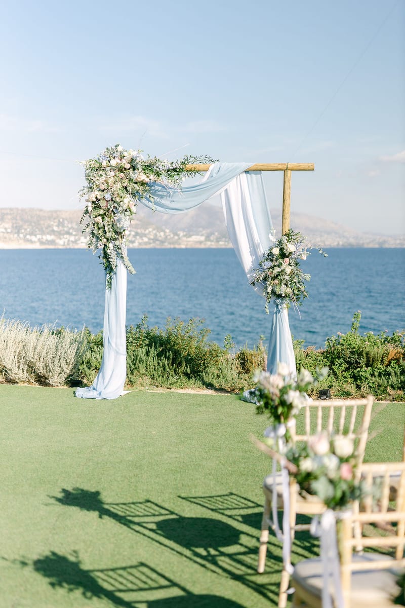 Simona  & Dominic Wedding in the Athenian Riviera