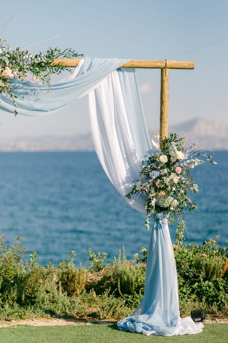 Simona  & Dominic Wedding in the Athenian Riviera