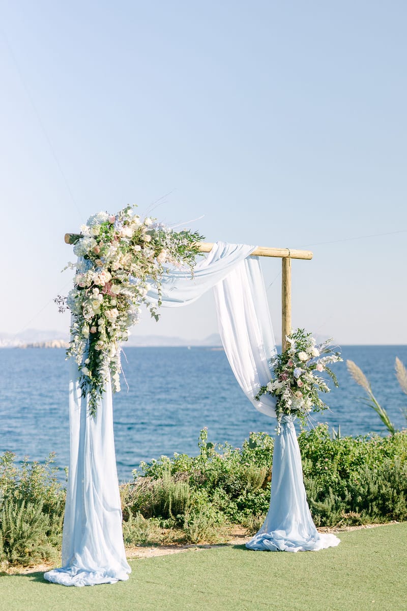 Simona  & Dominic Wedding in the Athenian Riviera