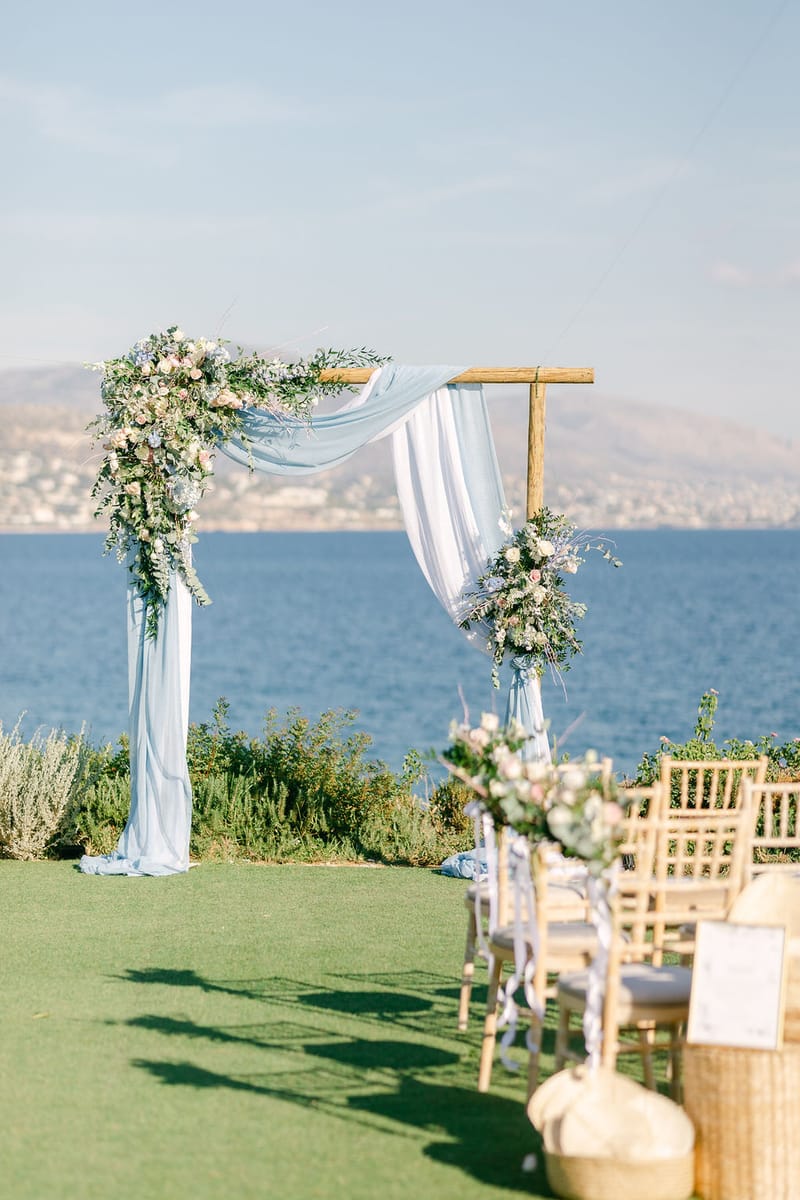 Simona  & Dominic Wedding in the Athenian Riviera