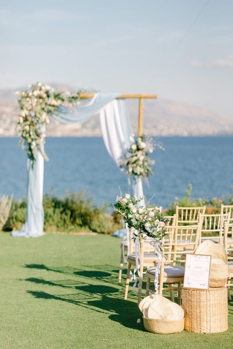 Simona  & Dominic Wedding in the Athenian Riviera