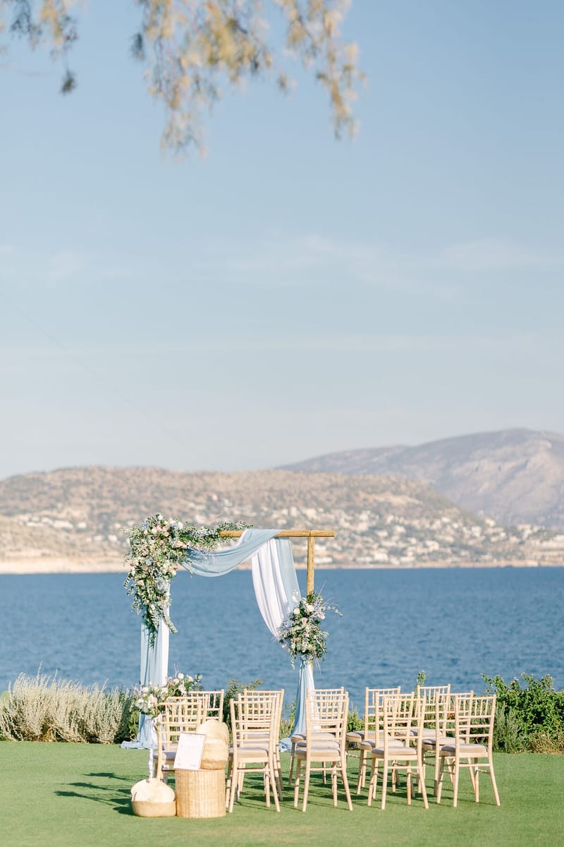 Simona  & Dominic Wedding in the Athenian Riviera
