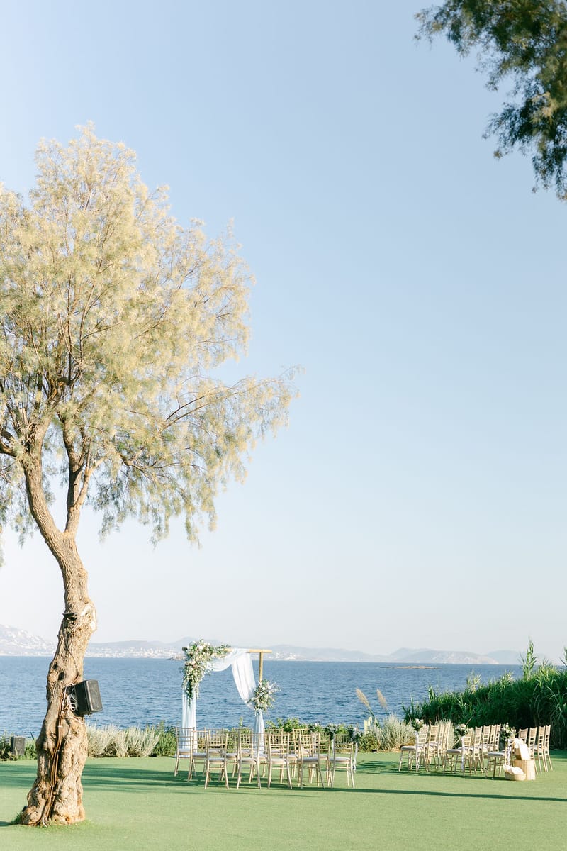 Simona  & Dominic Wedding in the Athenian Riviera