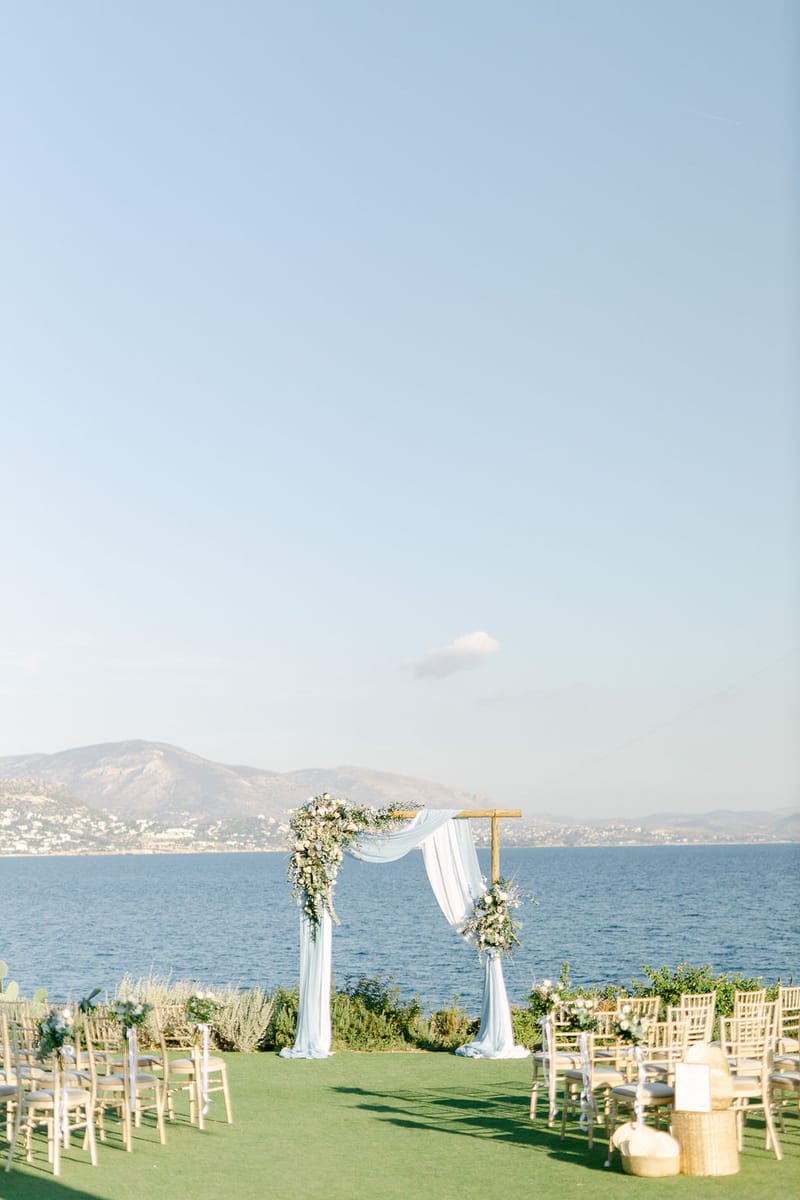 Simona  & Dominic Wedding in the Athenian Riviera