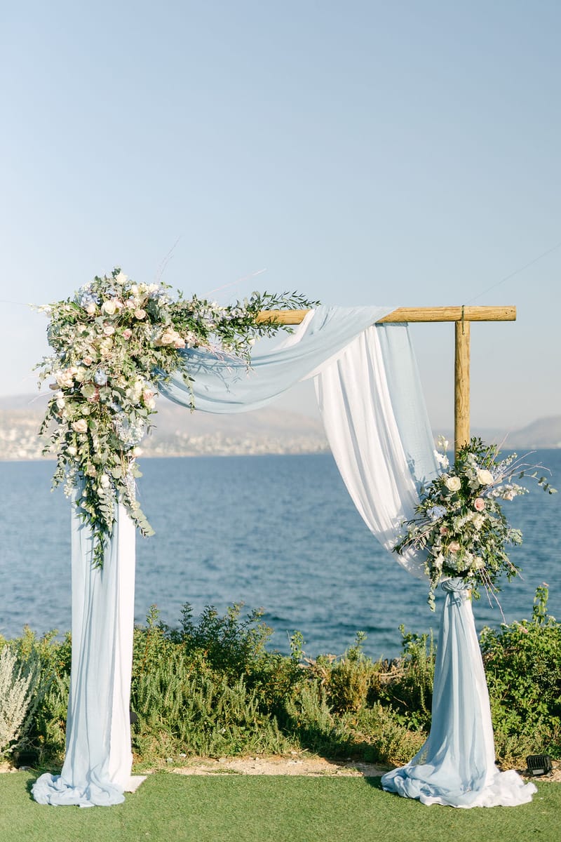 Simona  & Dominic Wedding in the Athenian Riviera