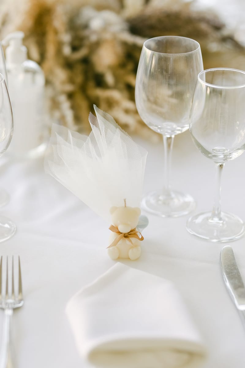 Bohemian Teddy bear Christening