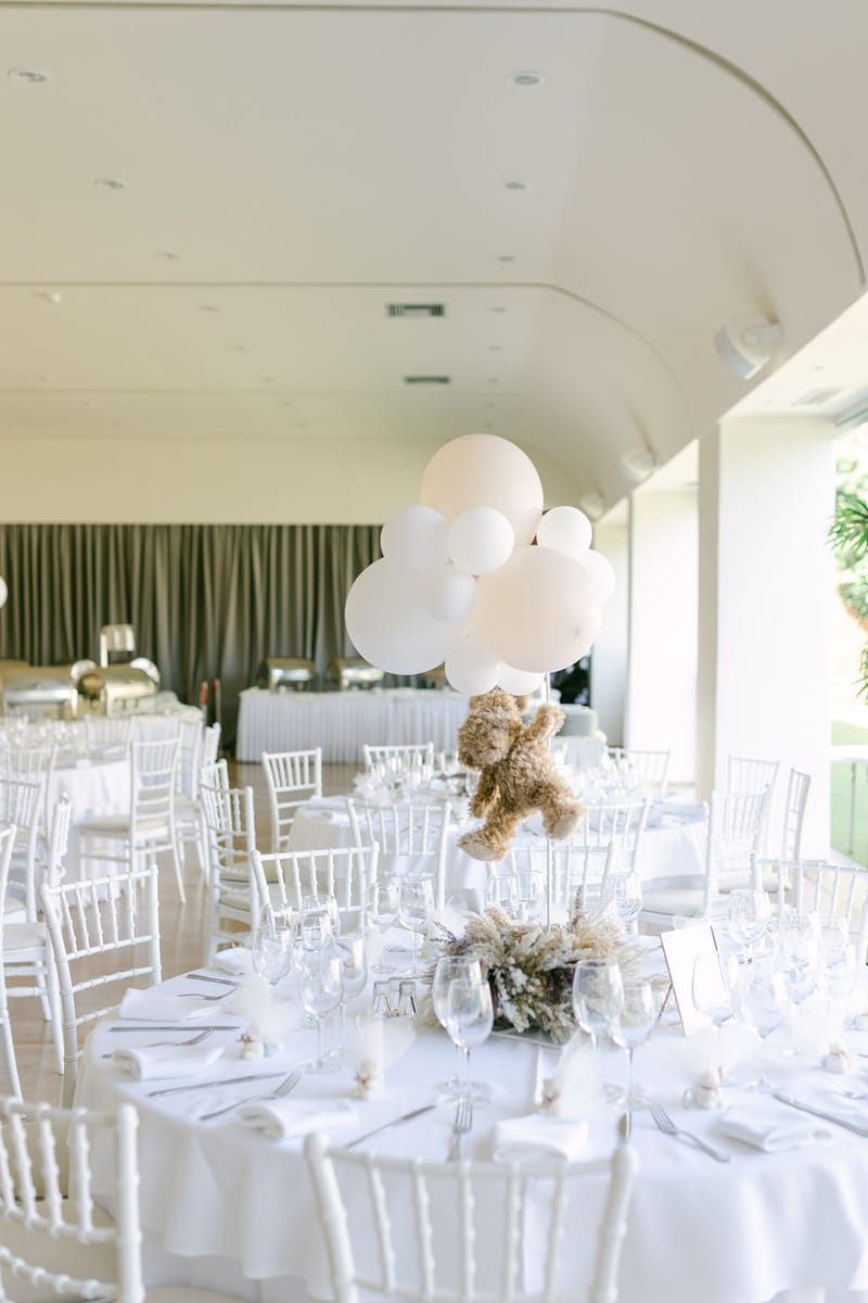 Bohemian Teddy bear Christening