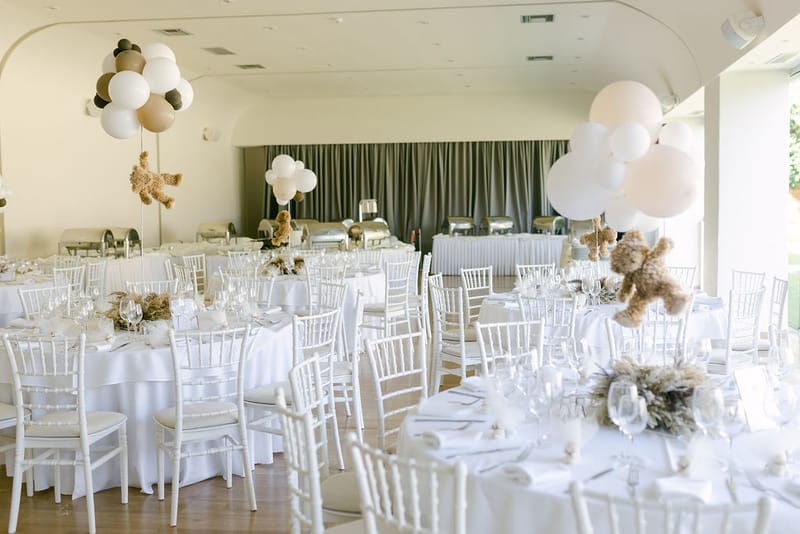 Bohemian Teddy bear Christening