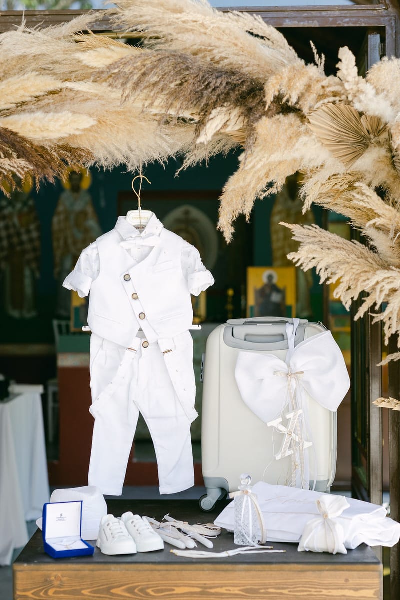 Bohemian Teddy bear Christening