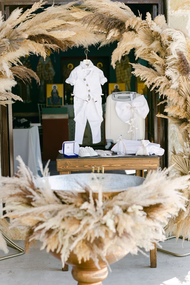 Bohemian Teddy bear Christening