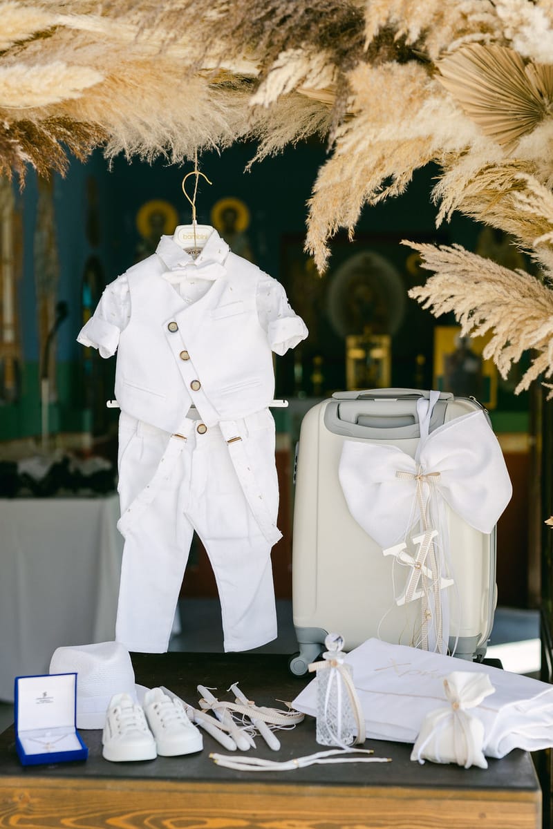 Bohemian Teddy bear Christening