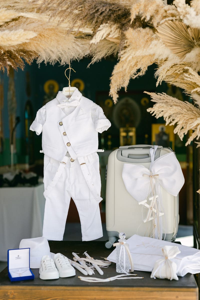 Bohemian Teddy bear Christening