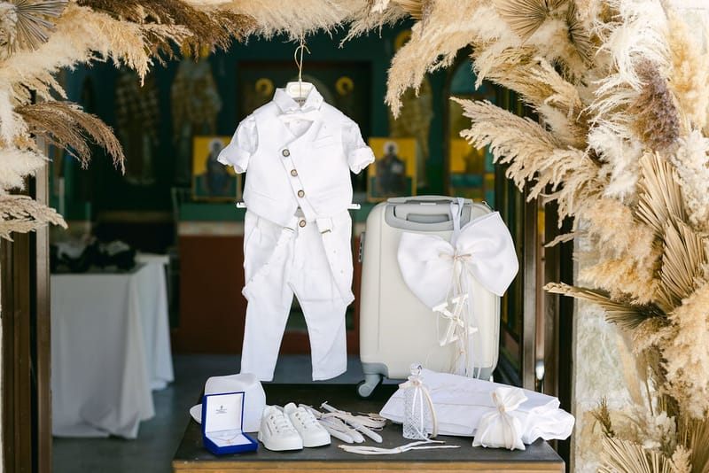 Bohemian Teddy bear Christening