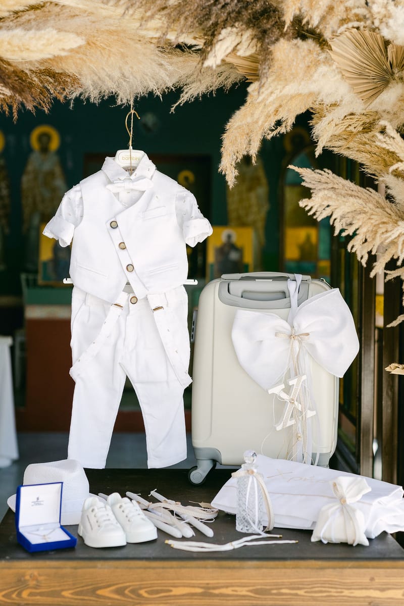 Bohemian Teddy bear Christening