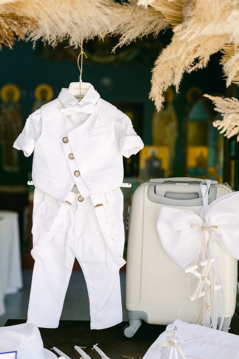 Bohemian Teddy bear Christening