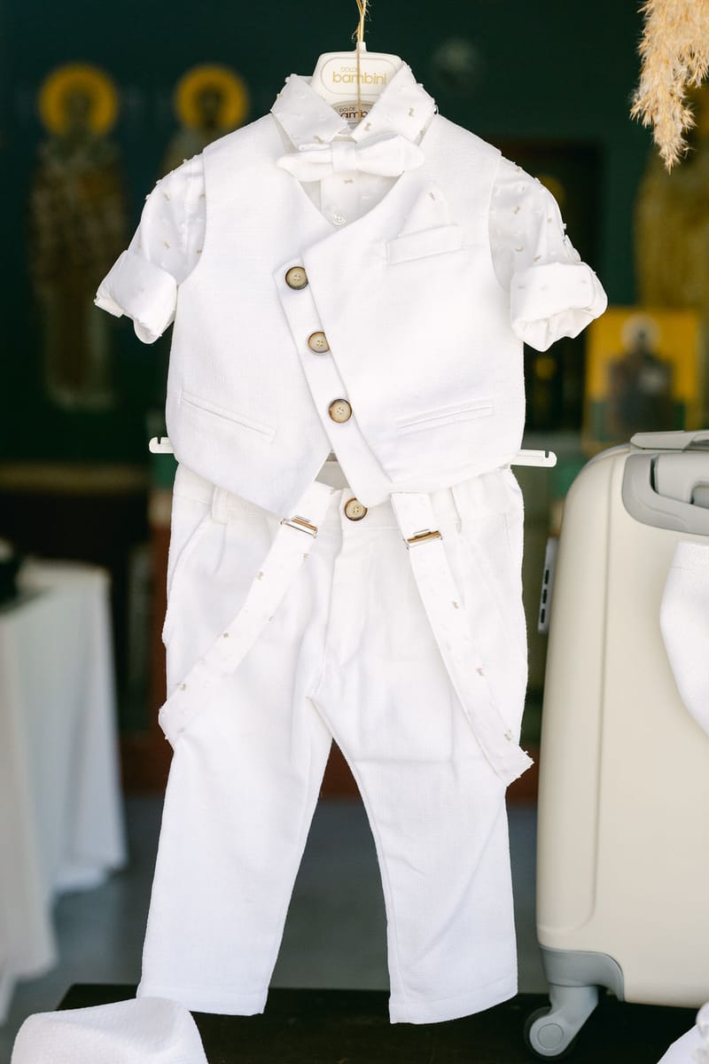 Bohemian Teddy bear Christening