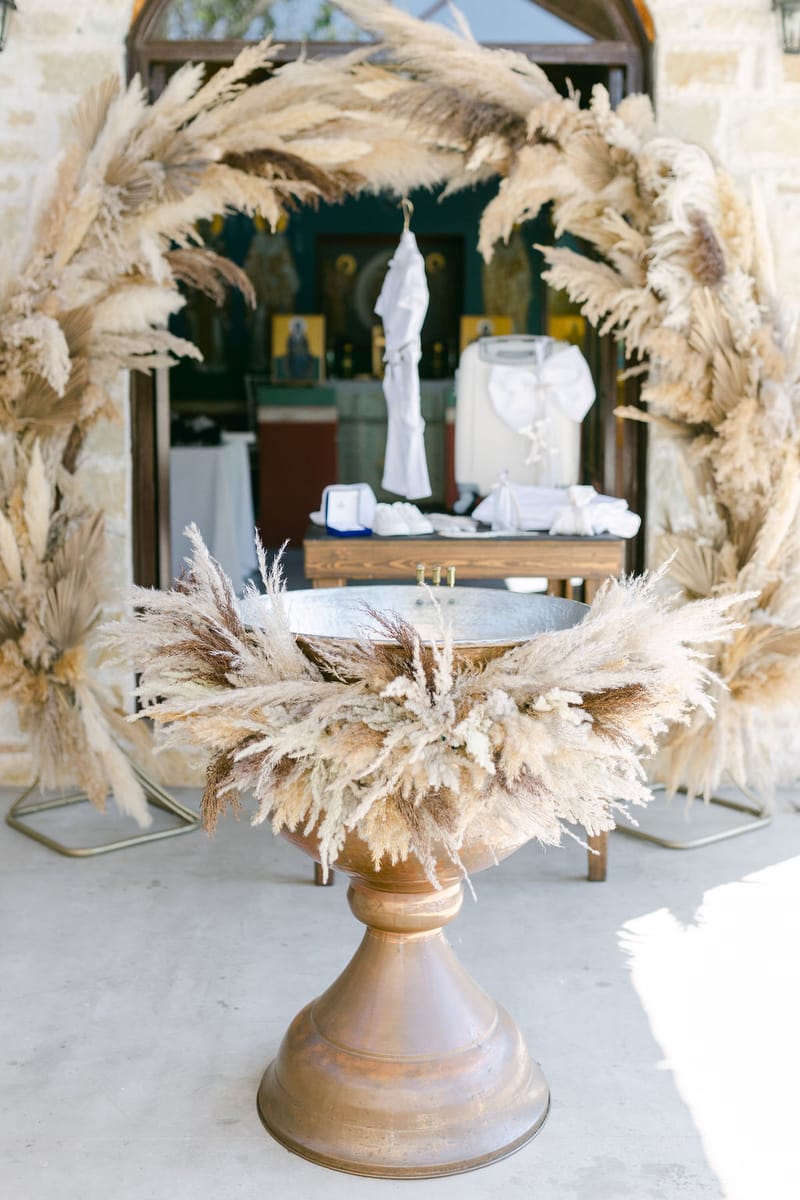 Bohemian Teddy bear Christening